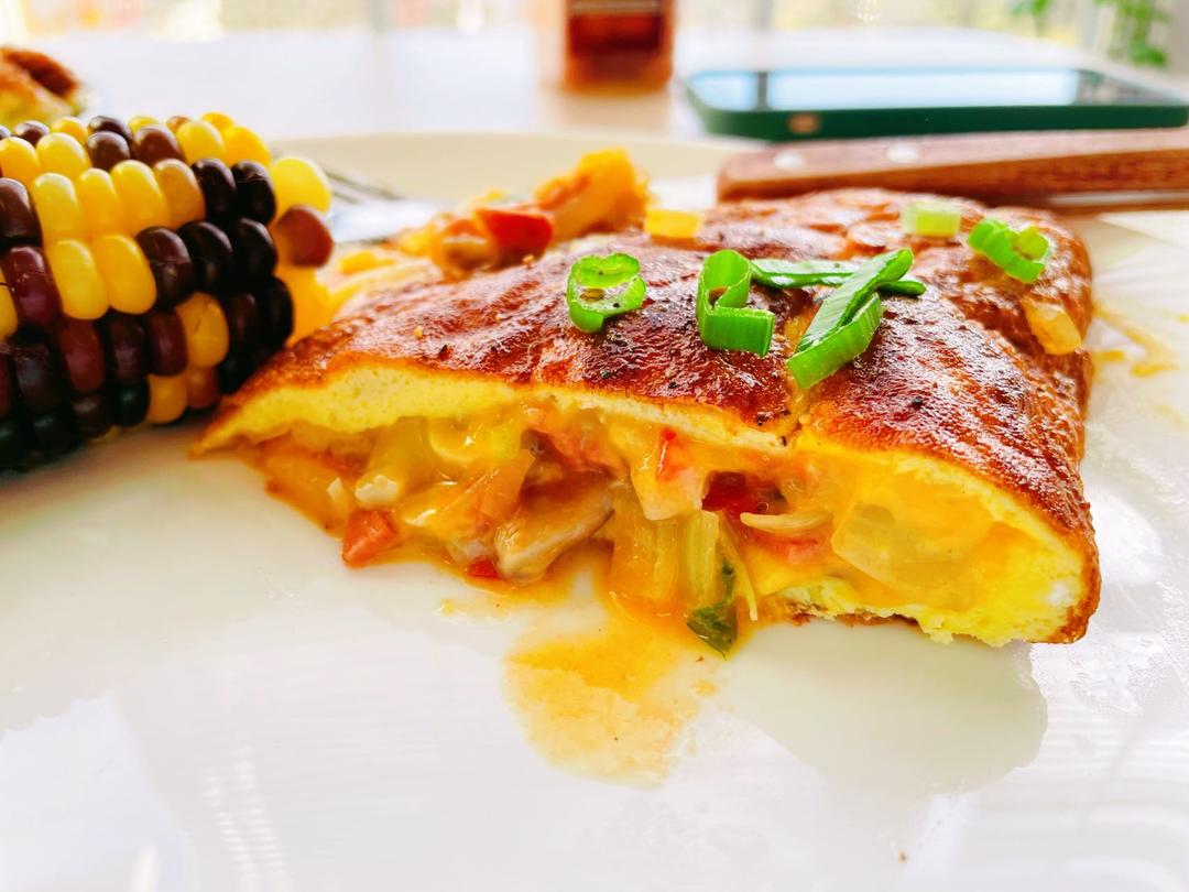 西式蛋饼(Omelette)的做法