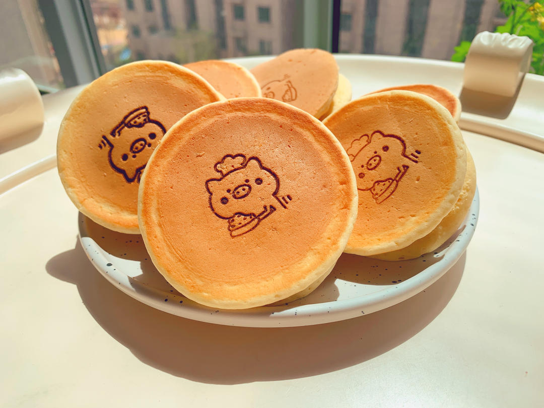 松饼 铜锣烧--全蛋打发 放一周也不会变硬