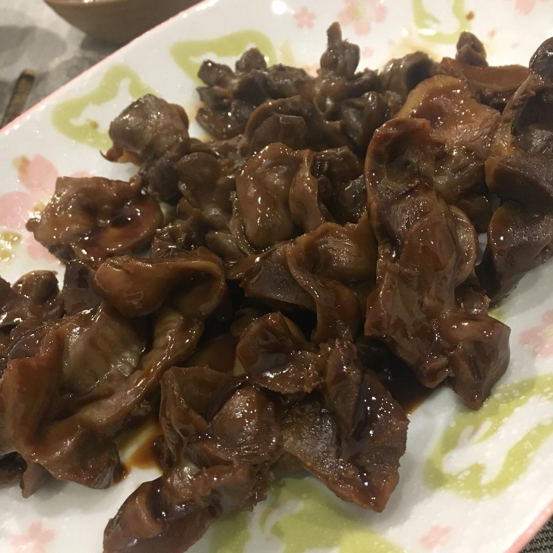 鸡胗烧