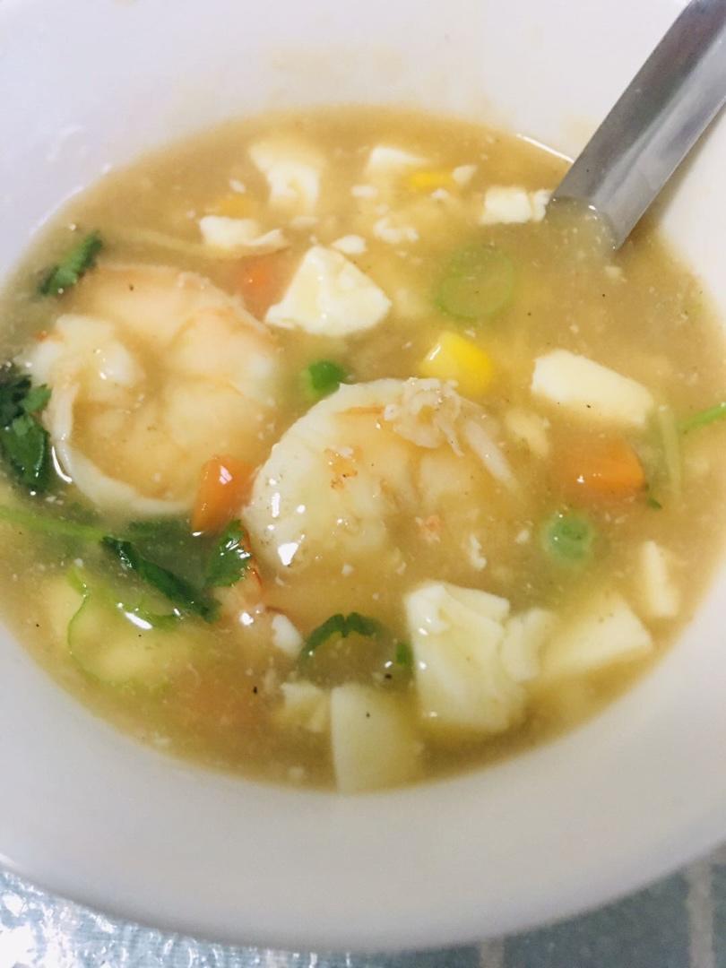 虾仁豆腐羹 | 鲜掉下巴