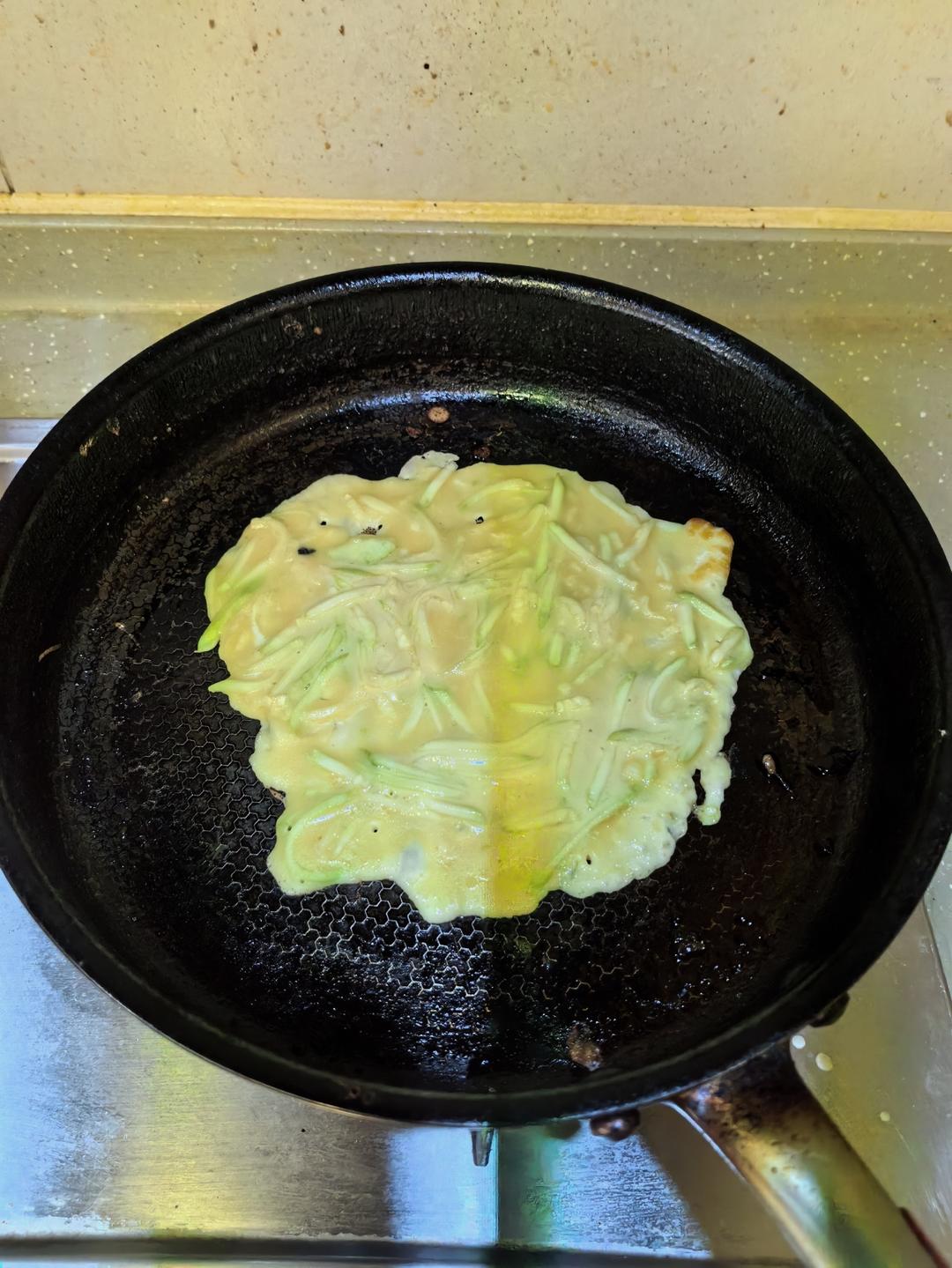 西葫芦鸡蛋饼