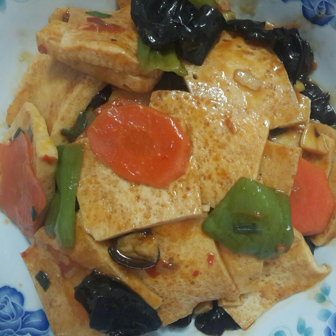鱼香千页豆腐