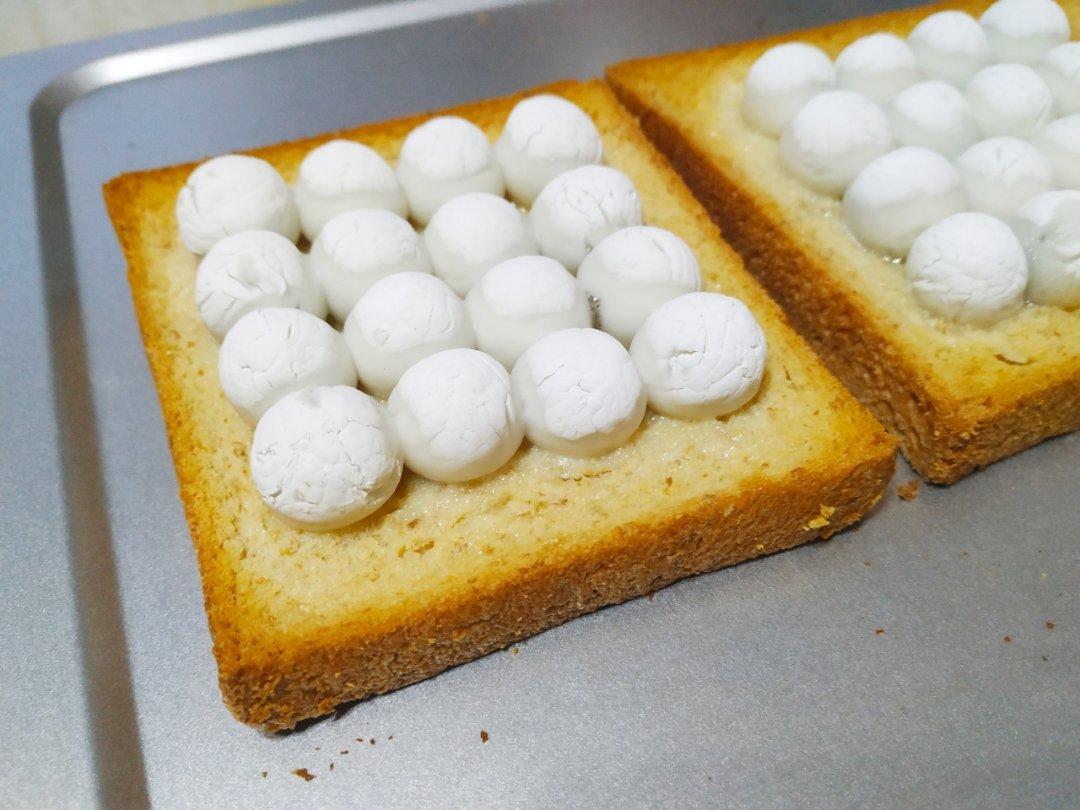 烤汤圆吐司㊙️汤圆吐司的花样吃法