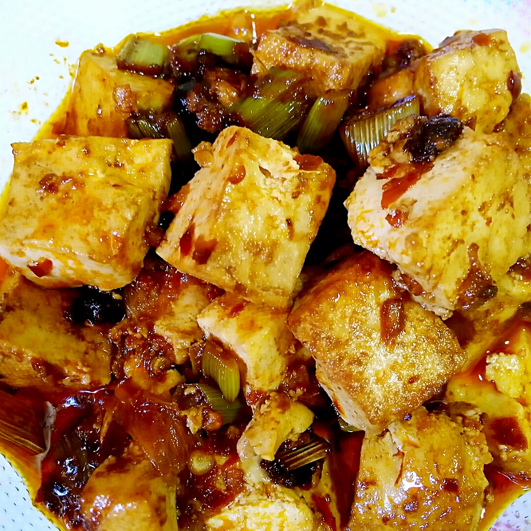 老干妈烧豆腐