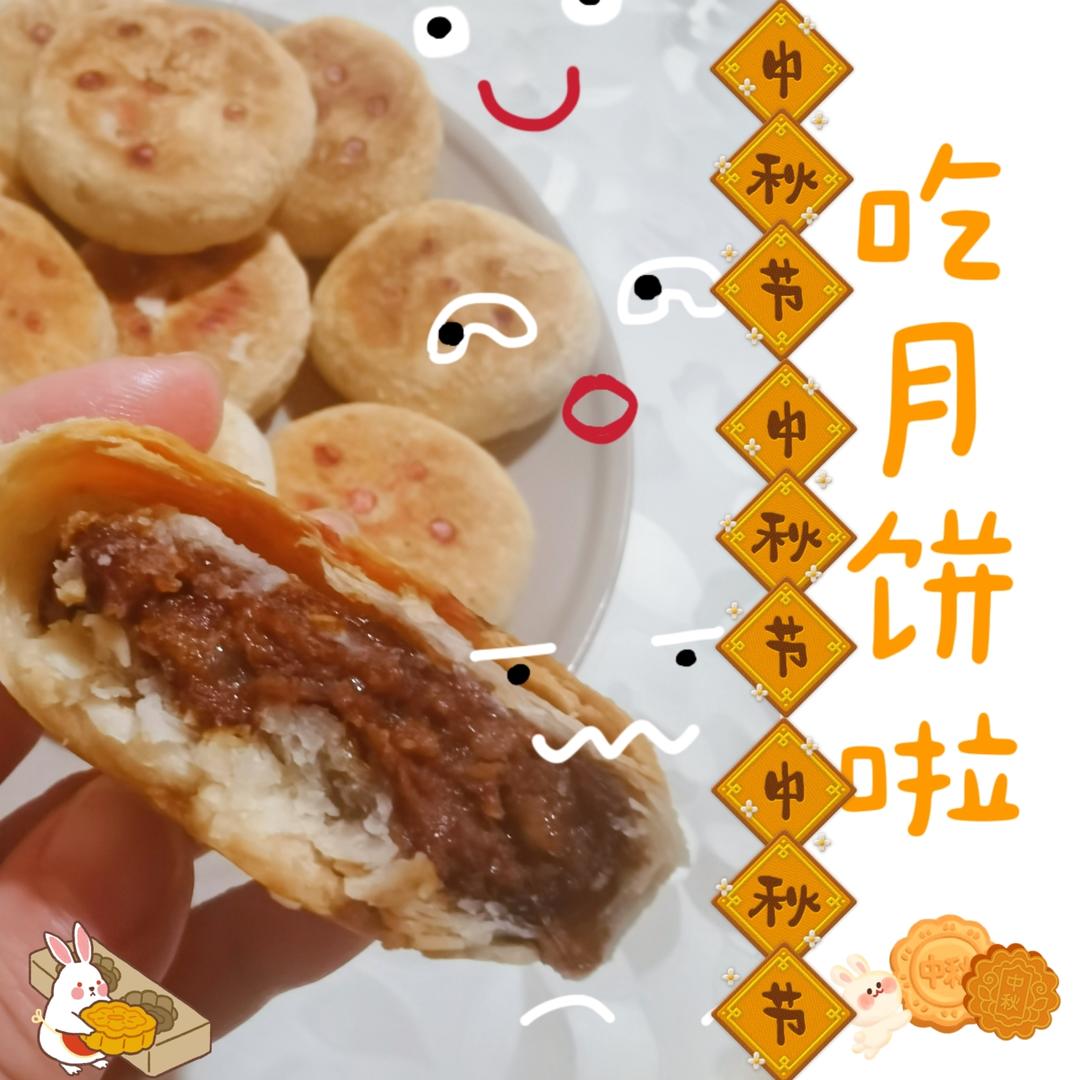 【鲜肉月饼】秋天的第一颗月饼，一口爆汁，酥香掉渣！