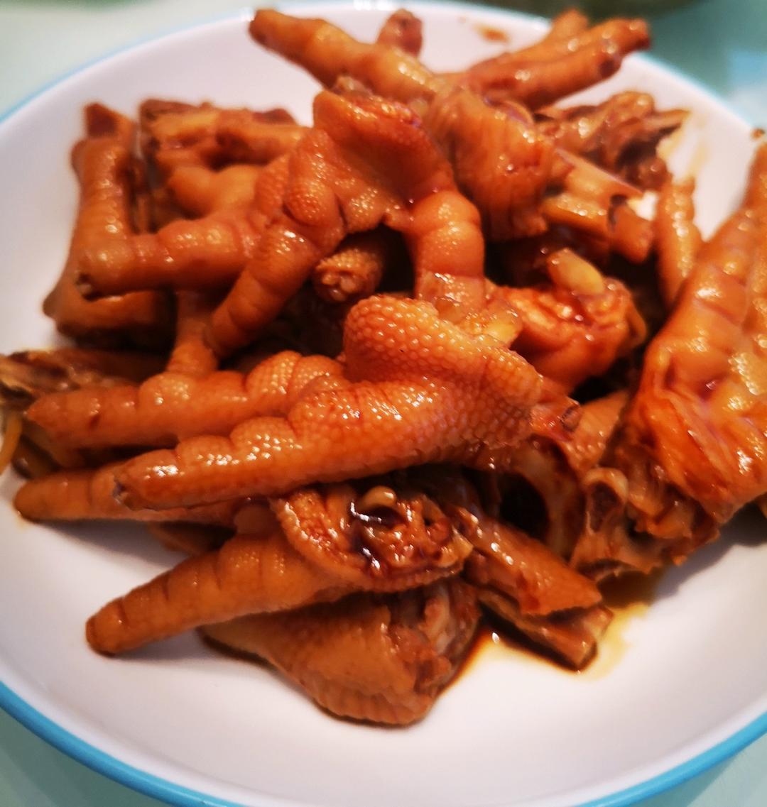 秘制红烧鸡爪