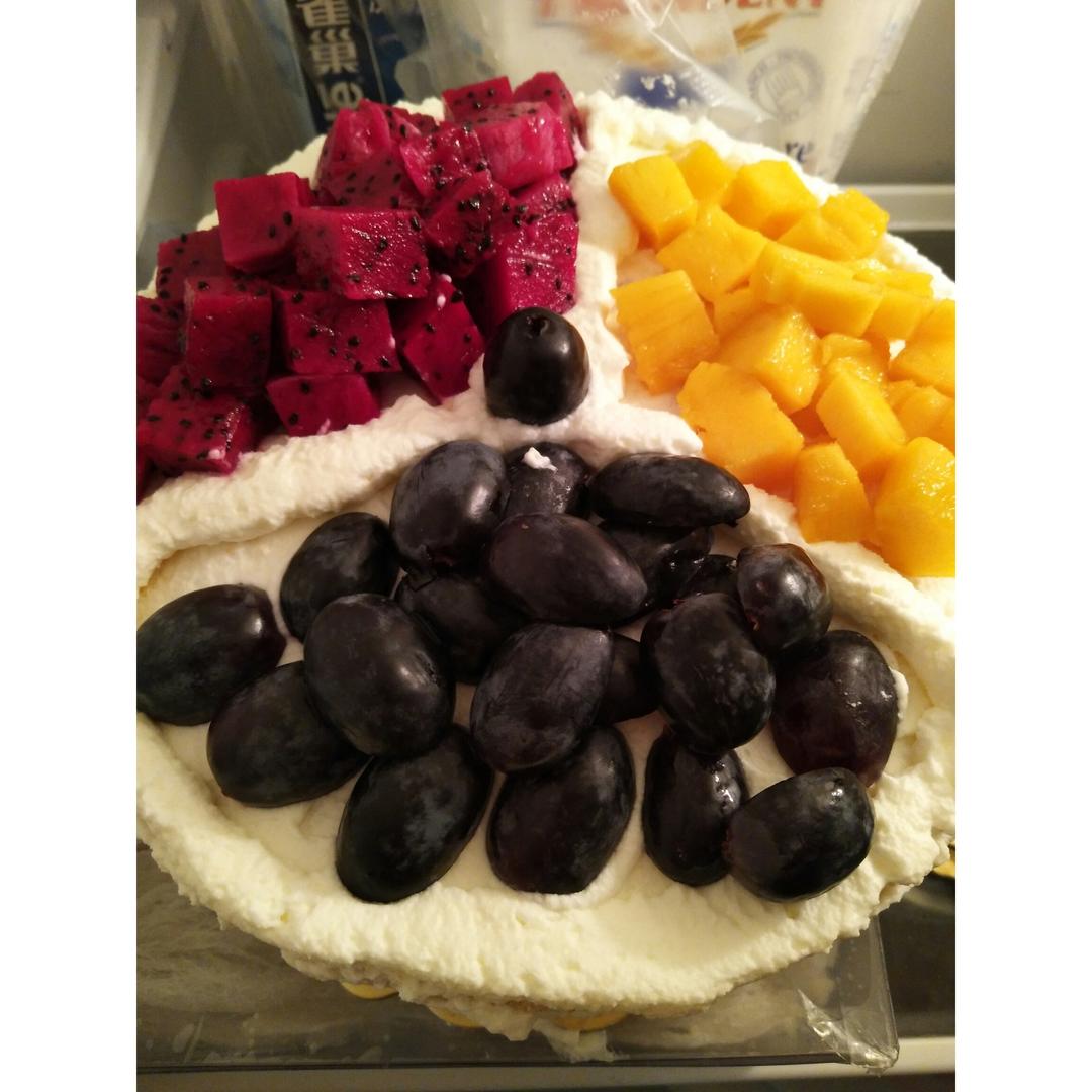 8寸水果生日蛋糕