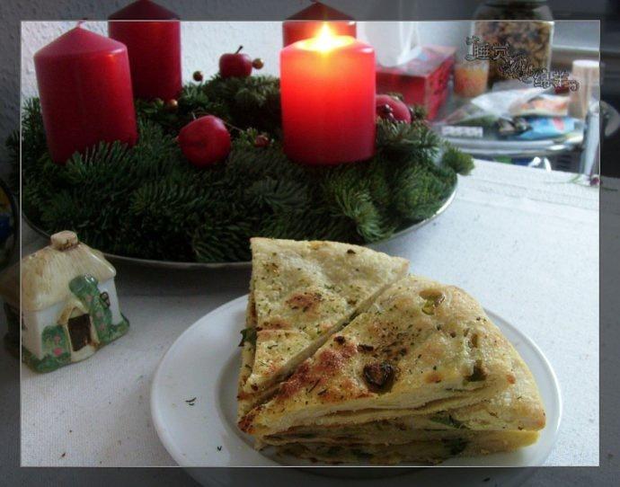 千层葱油饼的做法