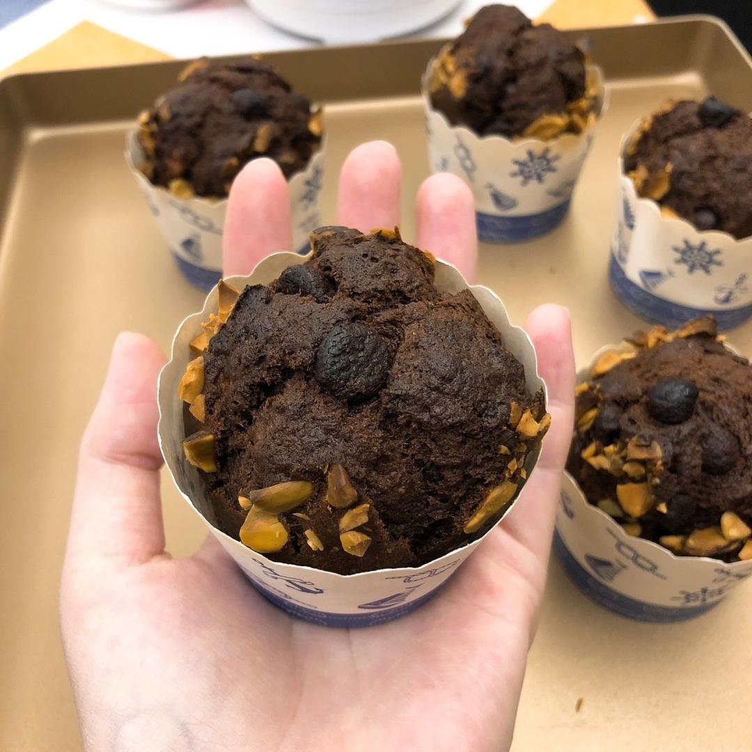 香蕉巧克力马芬