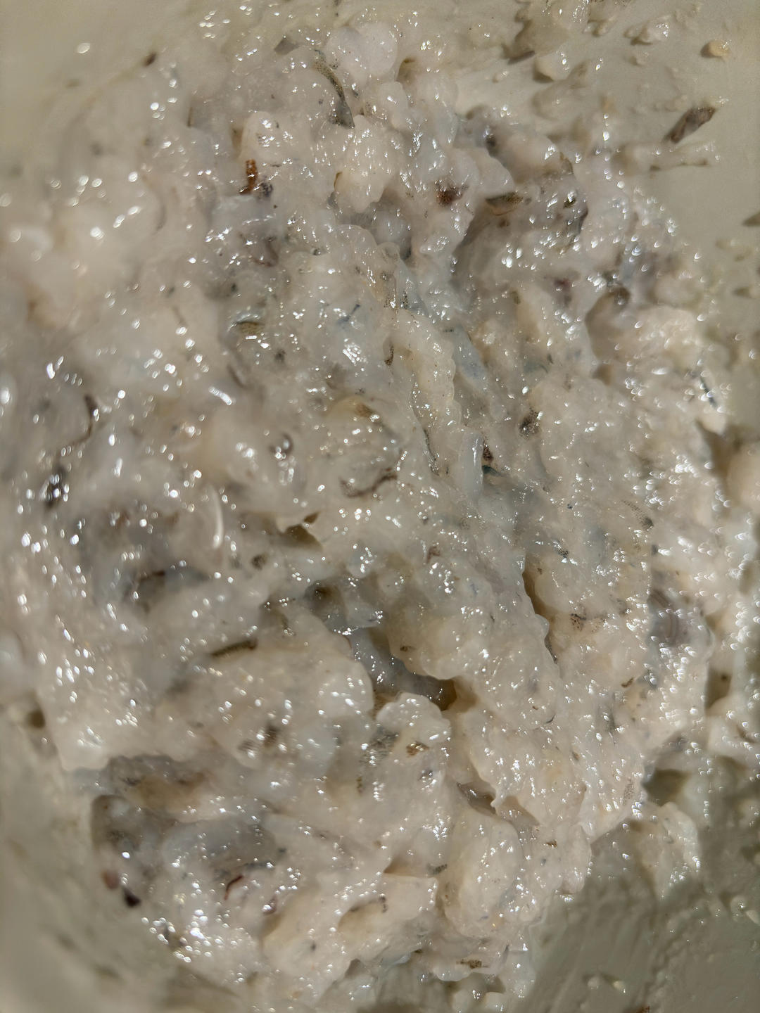 不加粉的Q弹虾滑