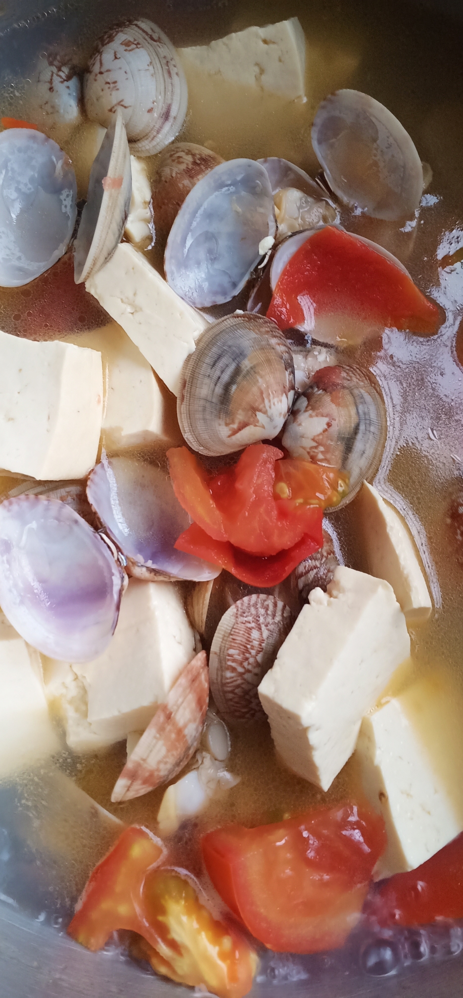 花蛤豆腐汤的做法 步骤6