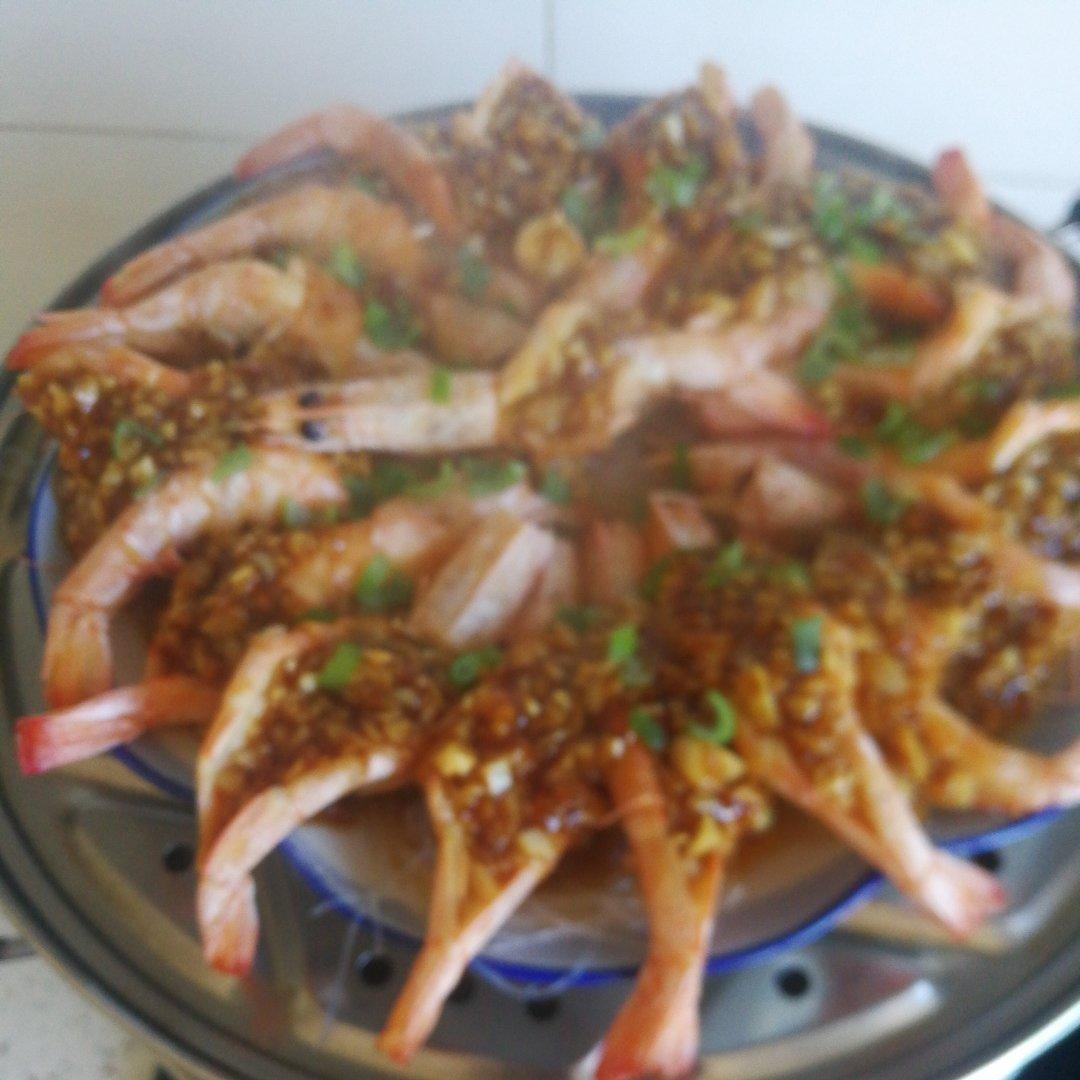 蒜蓉粉丝蒸虾