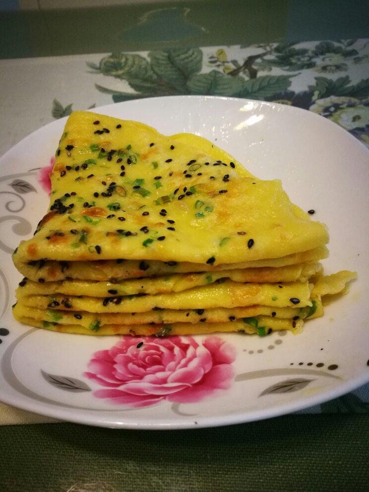 葱花蛋饼（快手营养早餐）