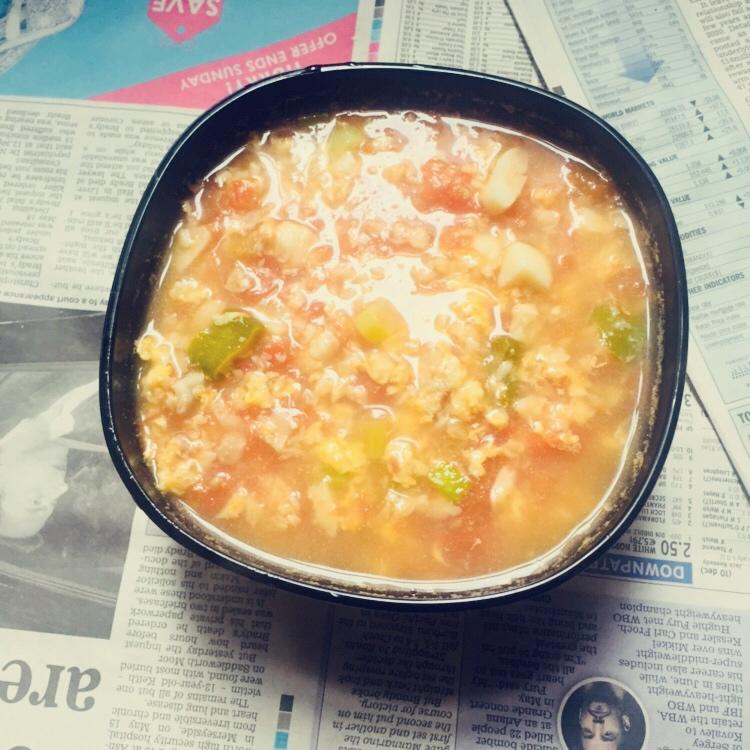 番茄鱼蓉汤