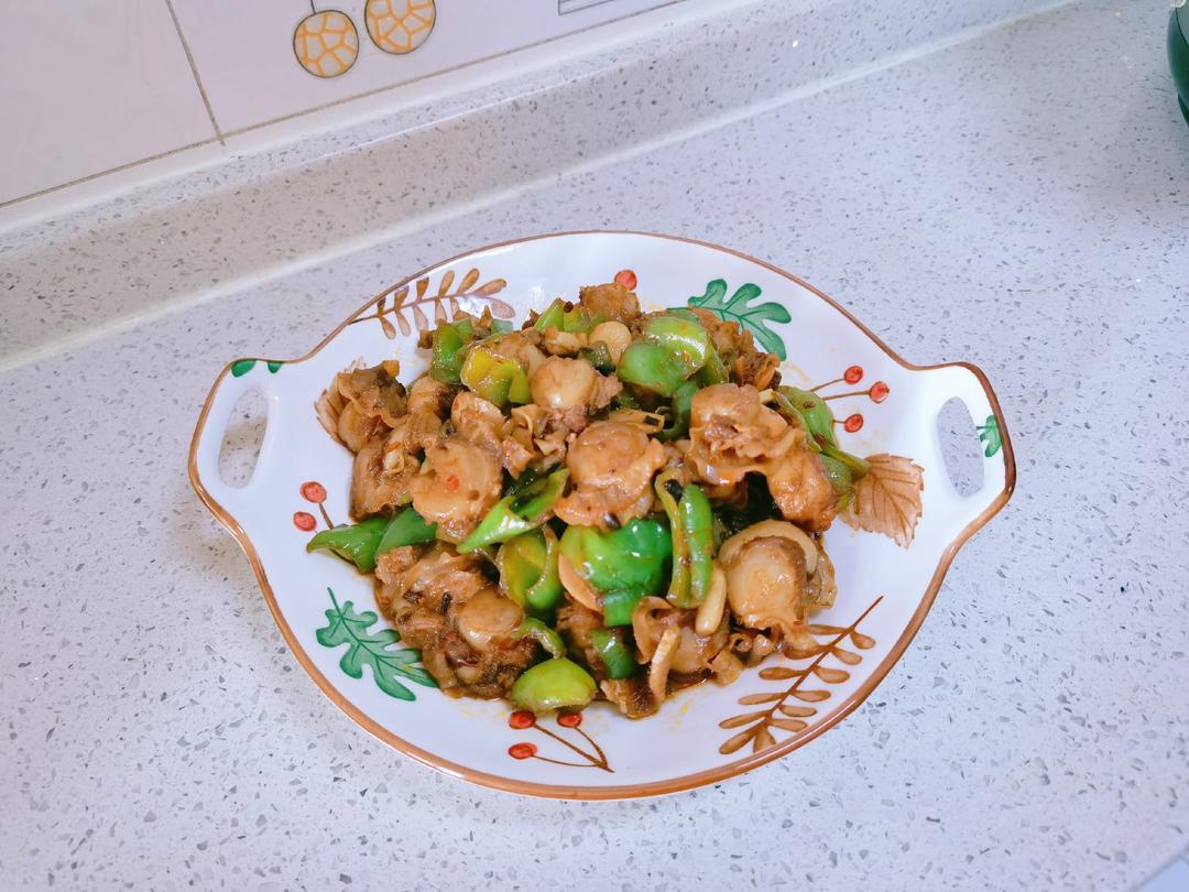 家常小炒扇贝肉