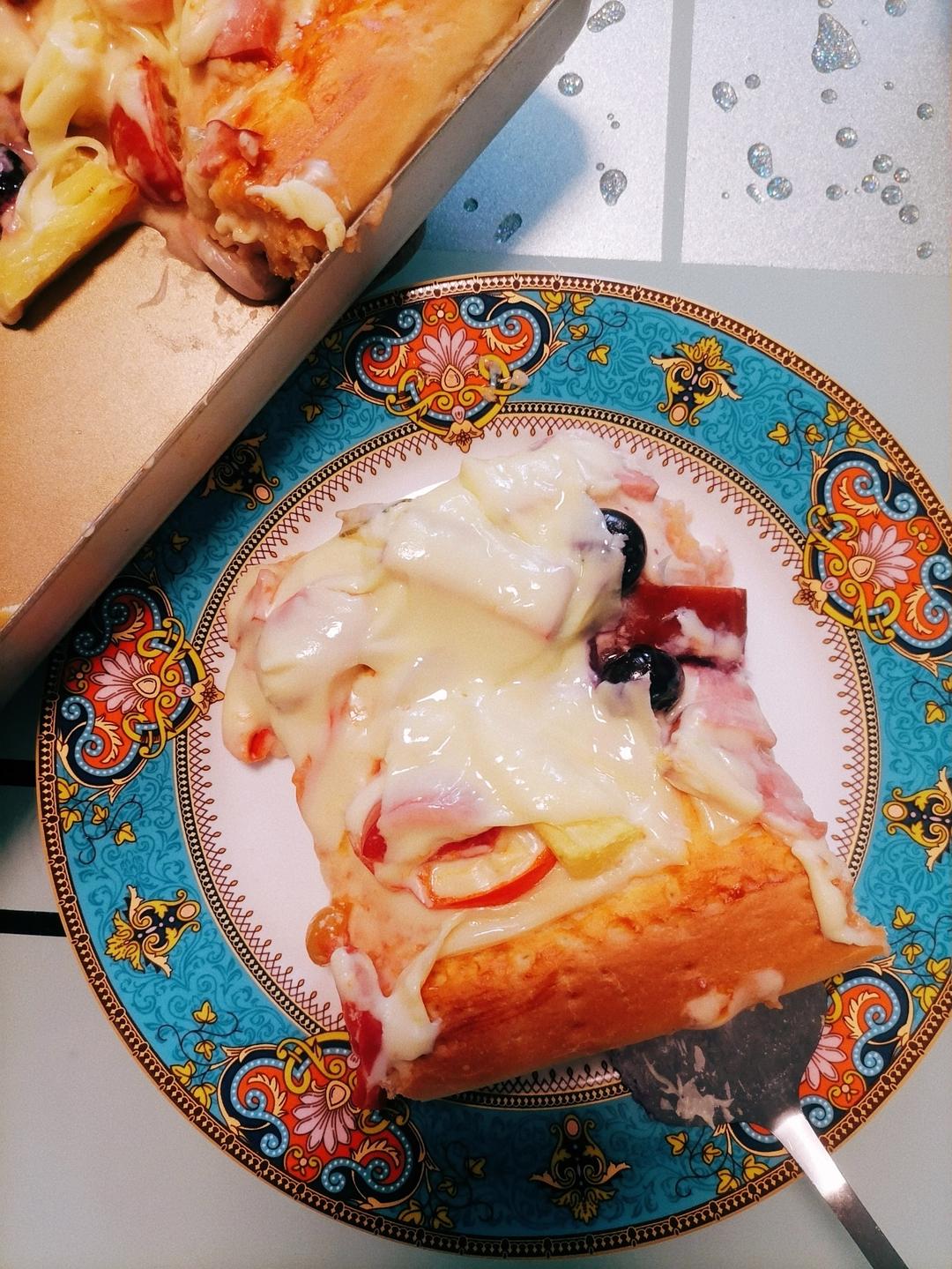 11寸方盘披萨！一次性满足！