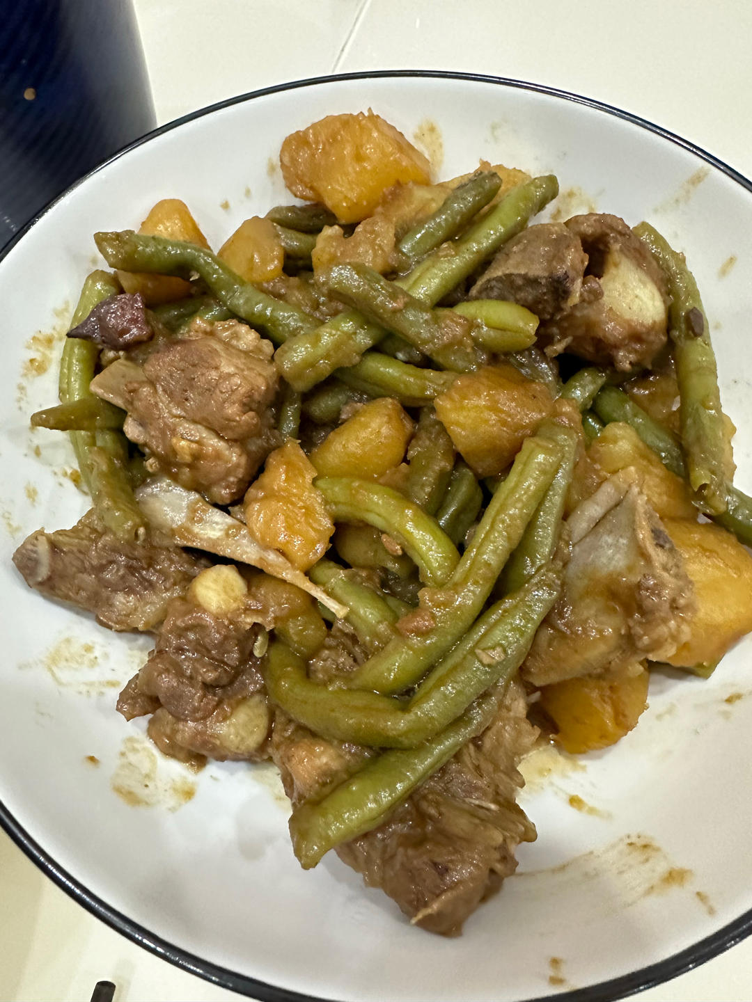 一年四季的美味家常菜！排骨炖豆角土豆
