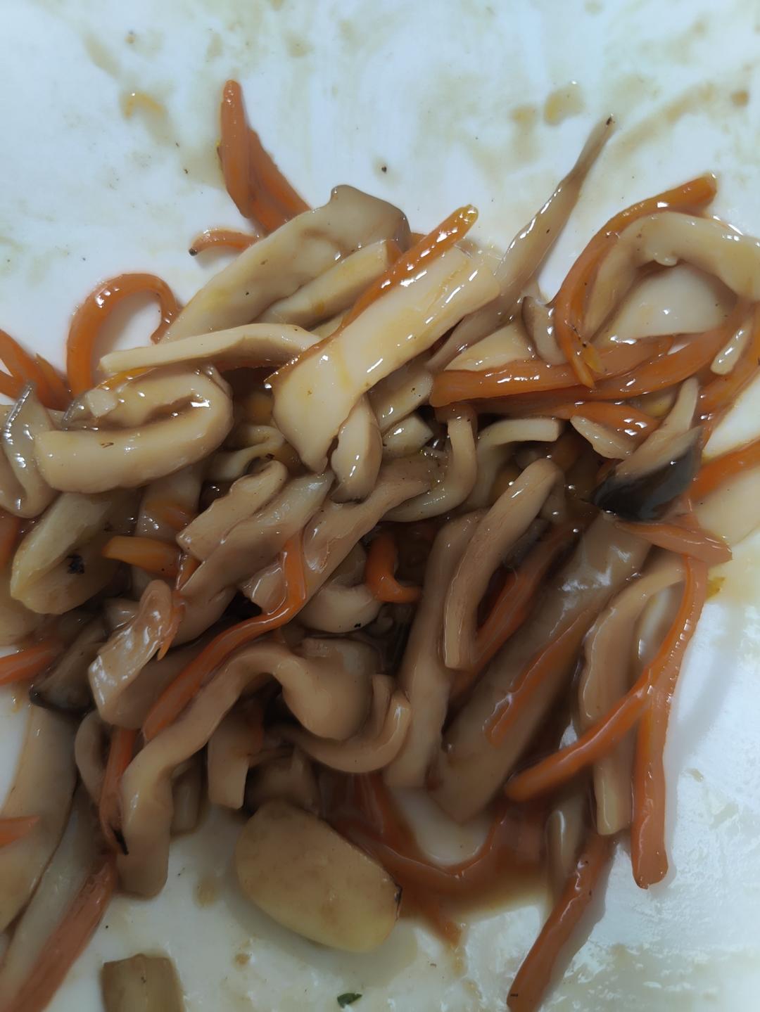 小炒杏鲍菇