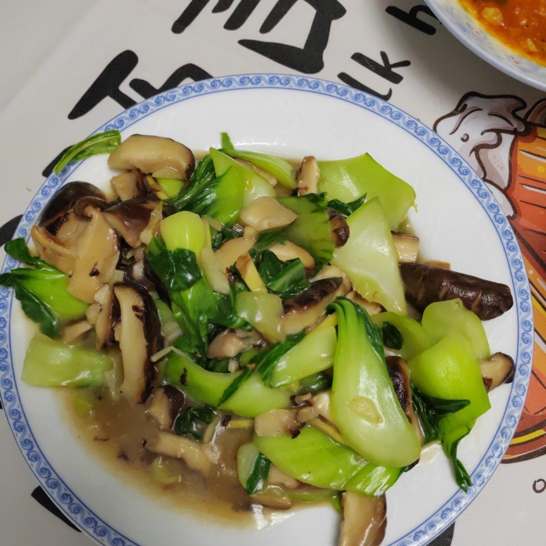 香菇油菜（简单快手）