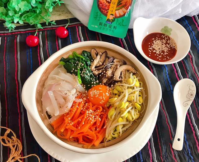 ❗️吃不够的石锅拌饭🍚一包酱料就能搞定✊不油不腻超简单✌️的做法