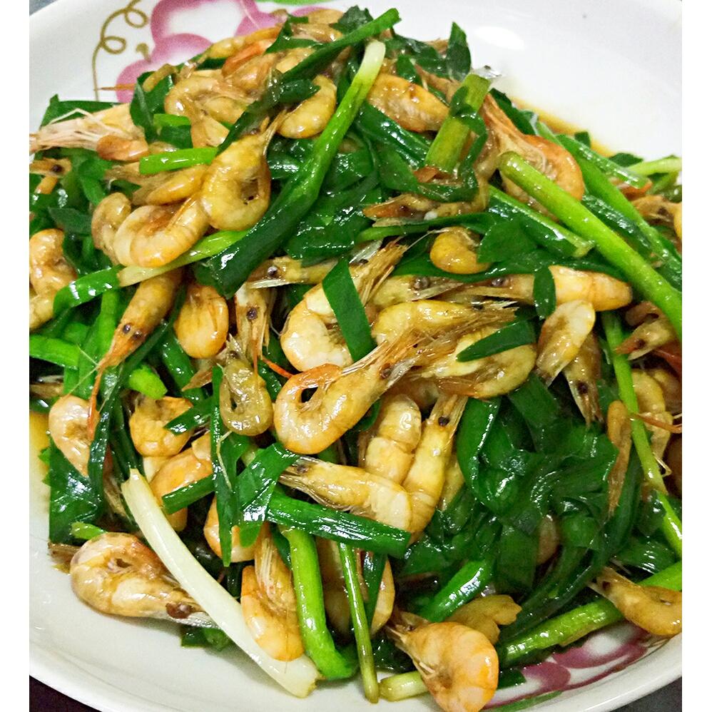 阳光qj做的清炒小河虾