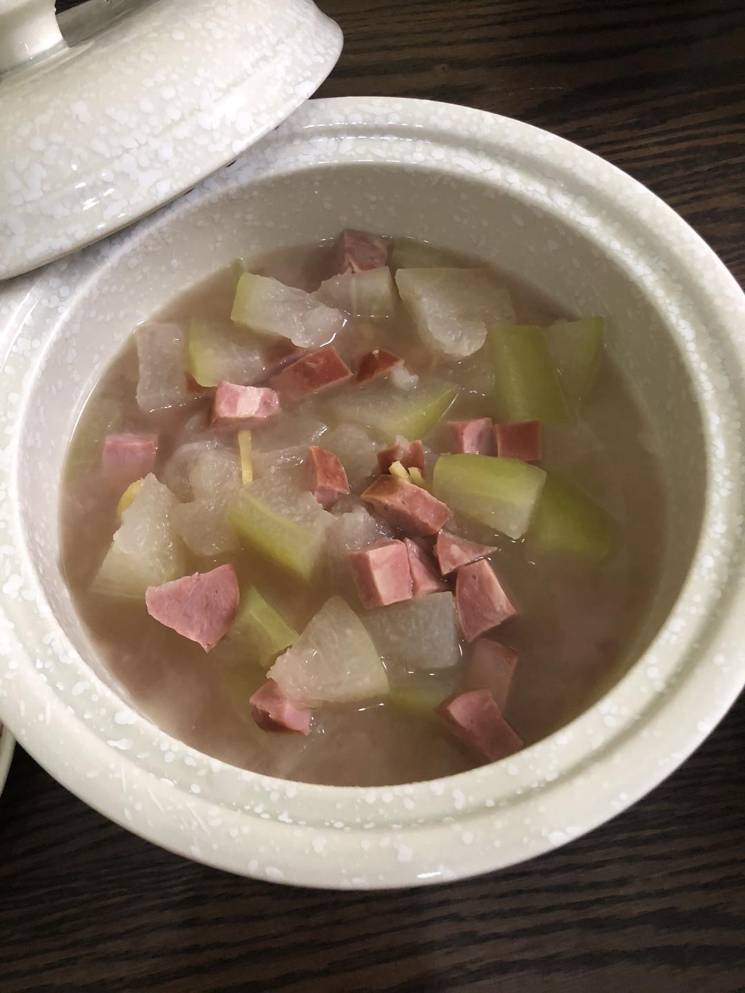 火腿冬瓜汤