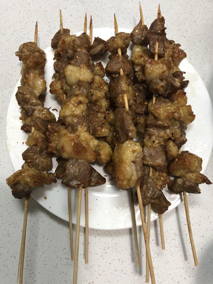 烤羊肉串/孜然羊肉/烤羊排 (烤箱/空气炸锅版)