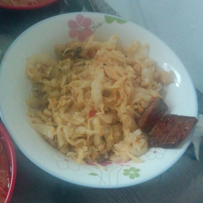 酸辣白菜丝