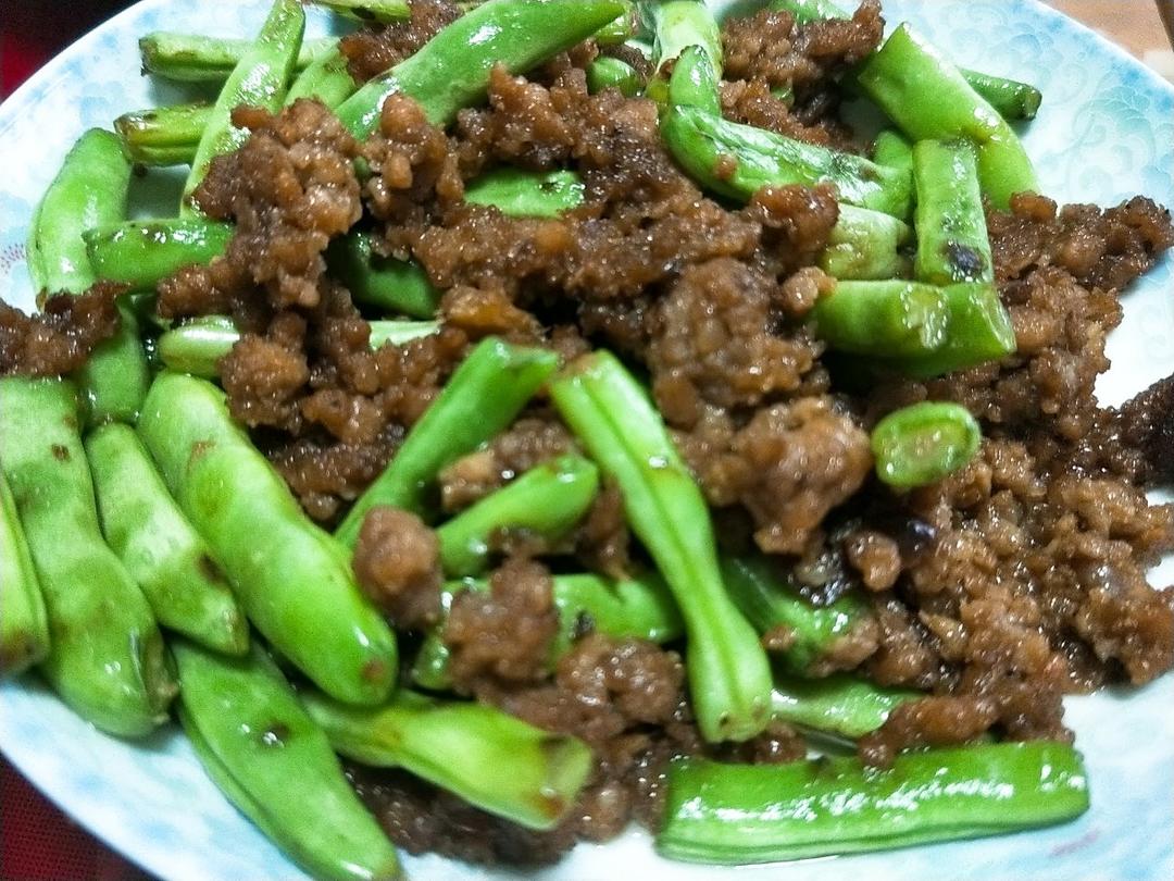 超级下饭的肉末四季豆