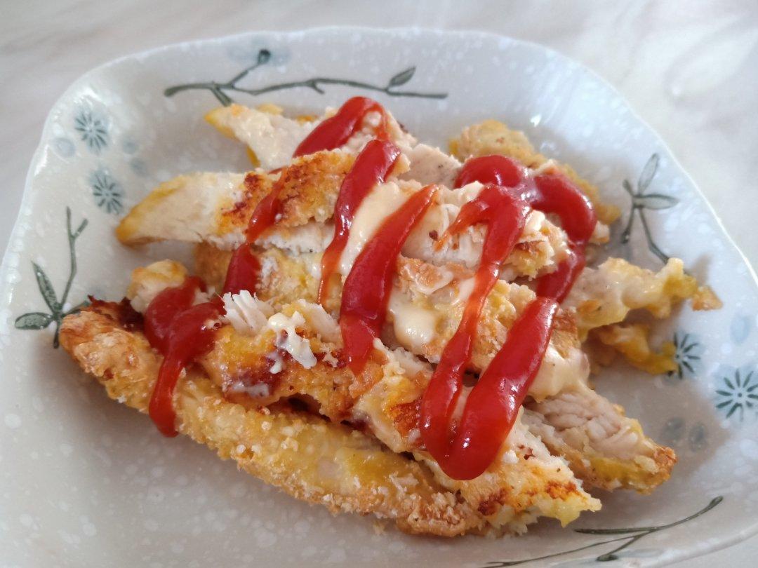 爆浆芝士烤鸡排