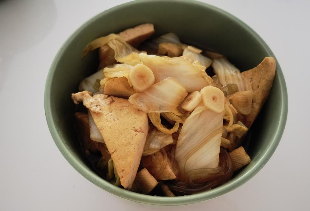 白菜豆腐炖粉条