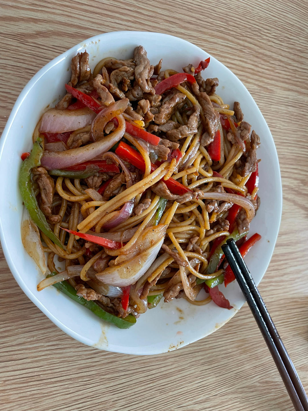 黑椒牛柳意面