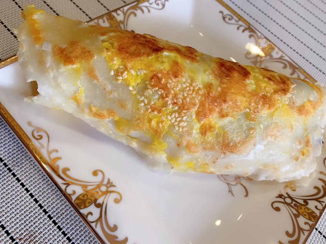 早餐——煎饼果子（快手版）