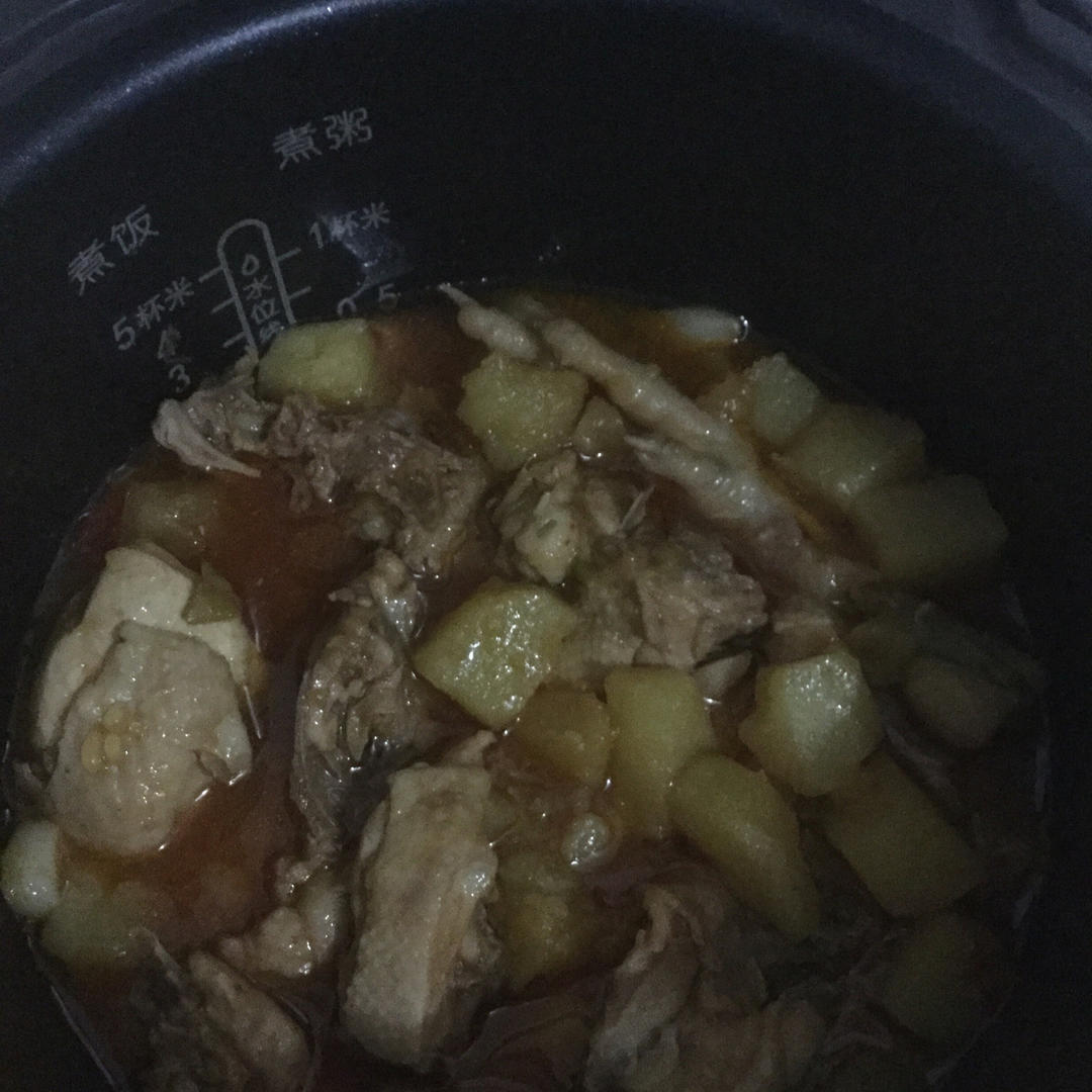 土豆烧鸡（非常下饭哦~）