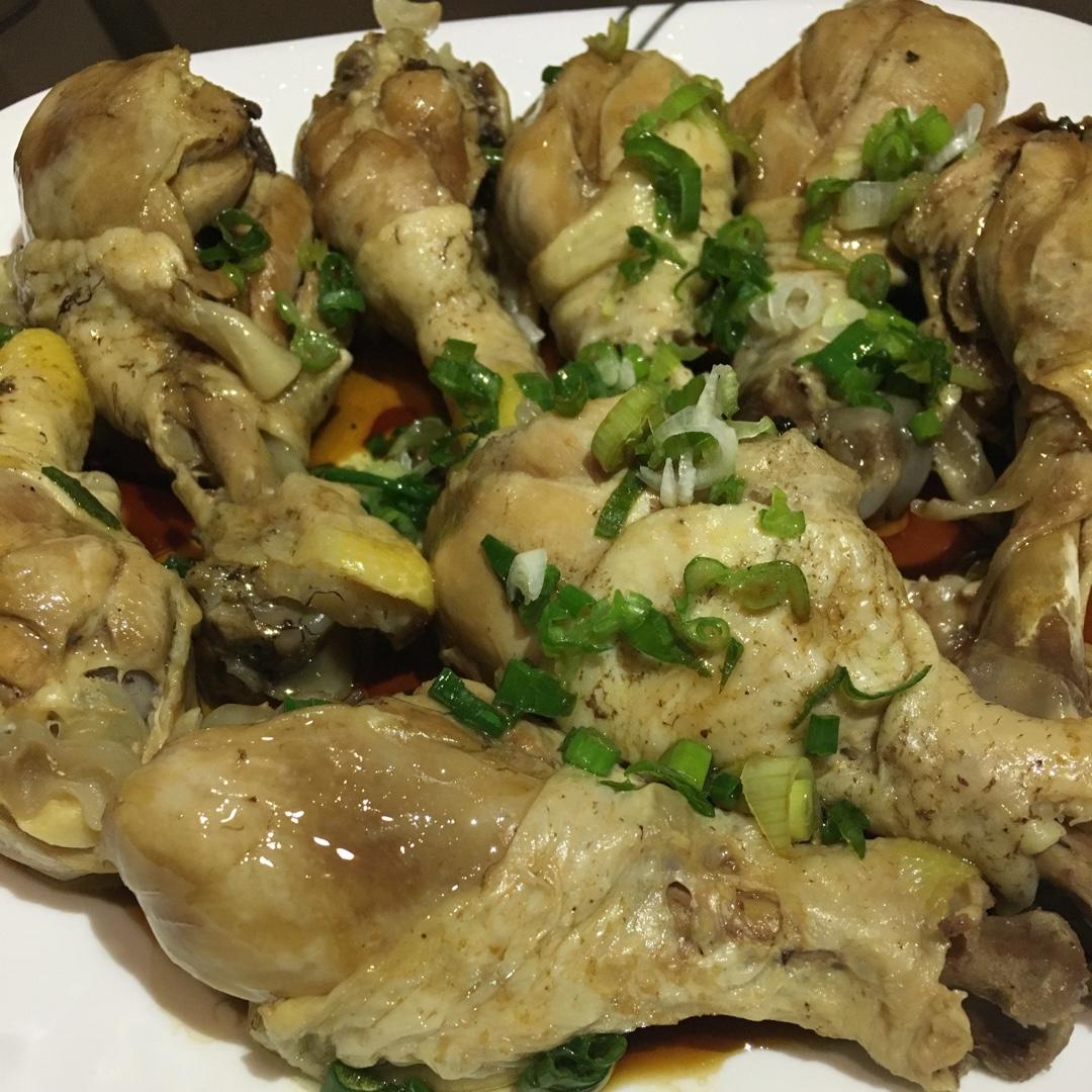 葱油鸡腿