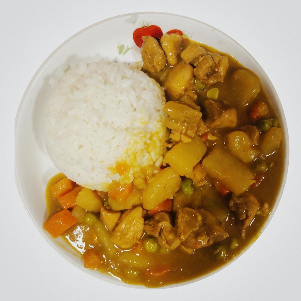 咖喱鸡肉饭