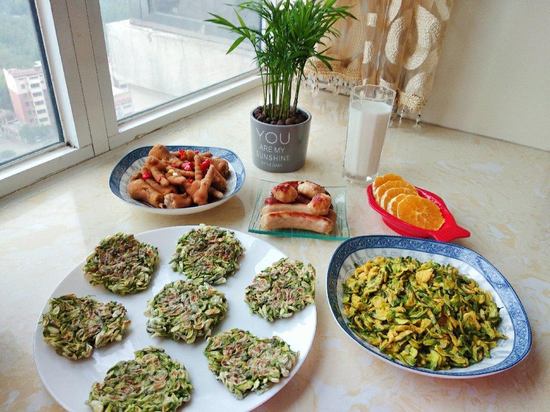 槐花香饼