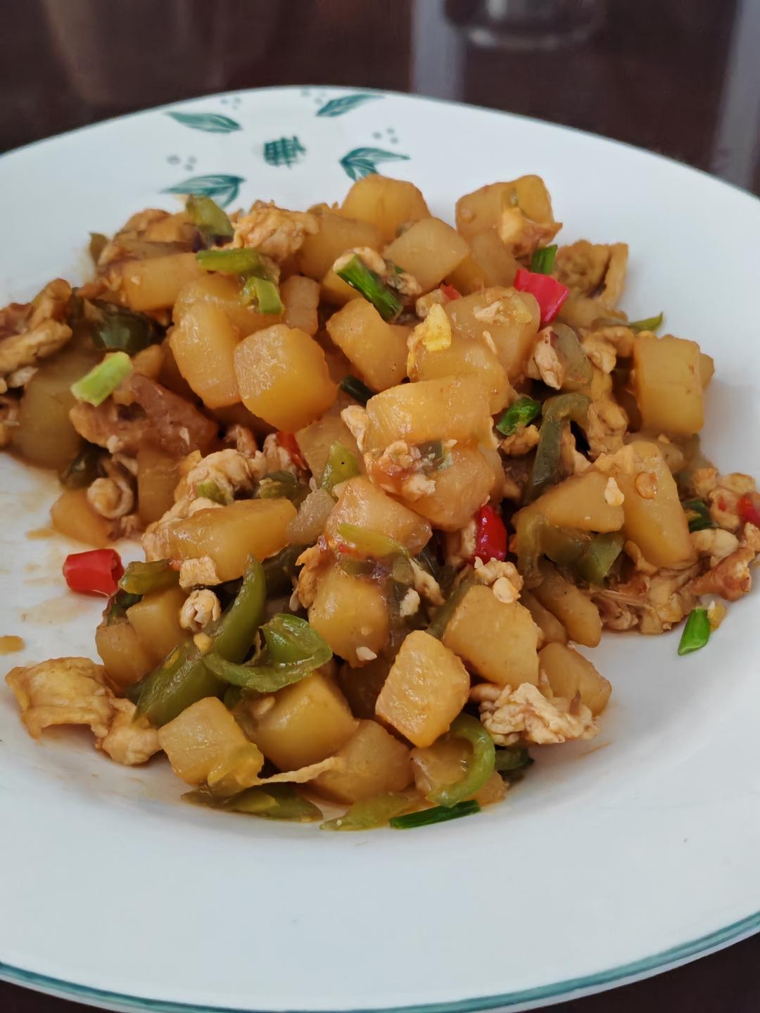 辣炒土豆丁