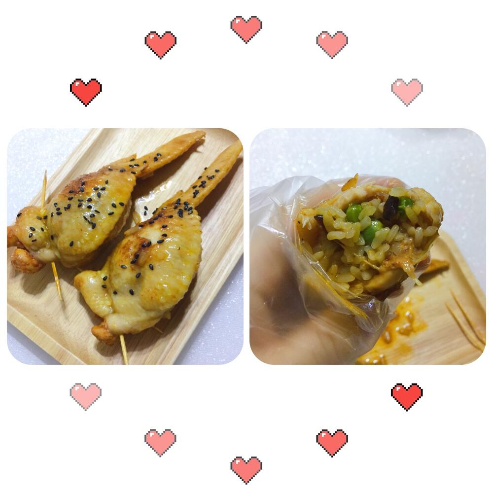 鸡翅包饭