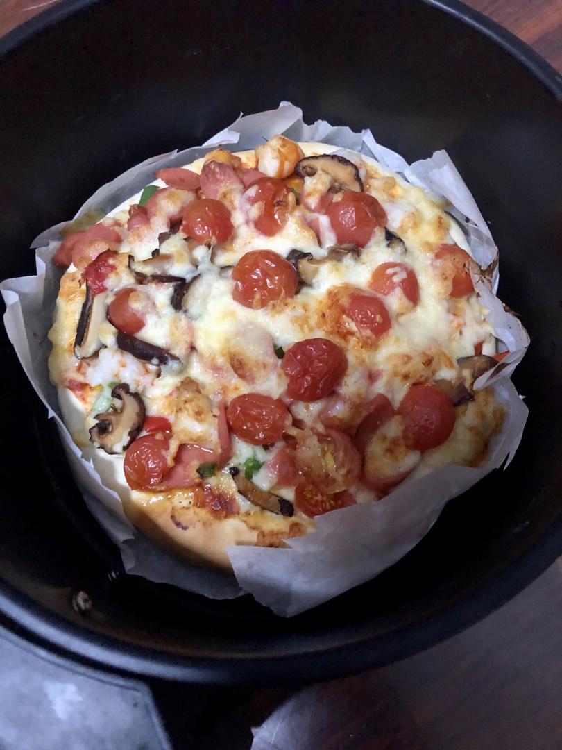 空气炸锅烤披萨