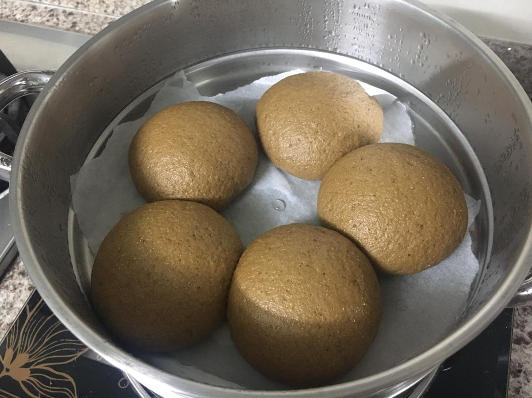 有着面包口感的红糖馒头（一次发酵）