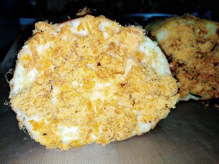 适合新手的香葱肉松面包卷（超简单的面包和面）