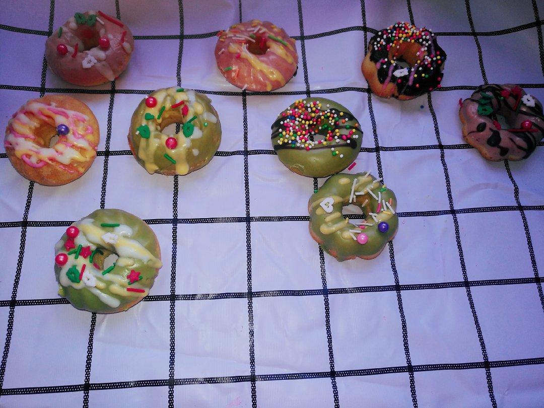 三花形烤箱甜甜圈🍩