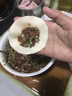 芹菜猪肉饺的做法 步骤4