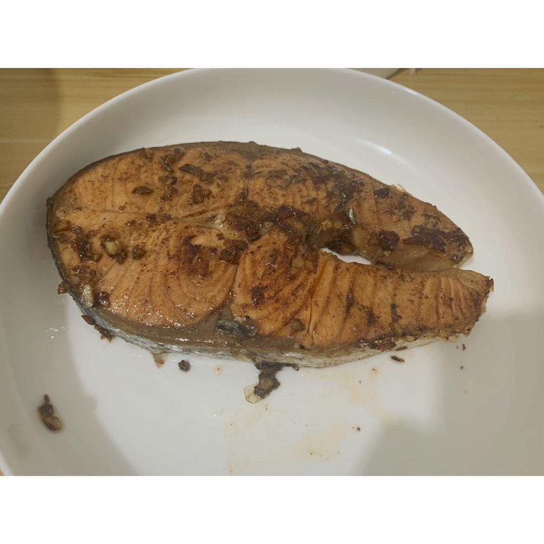 香煎三文鱼
