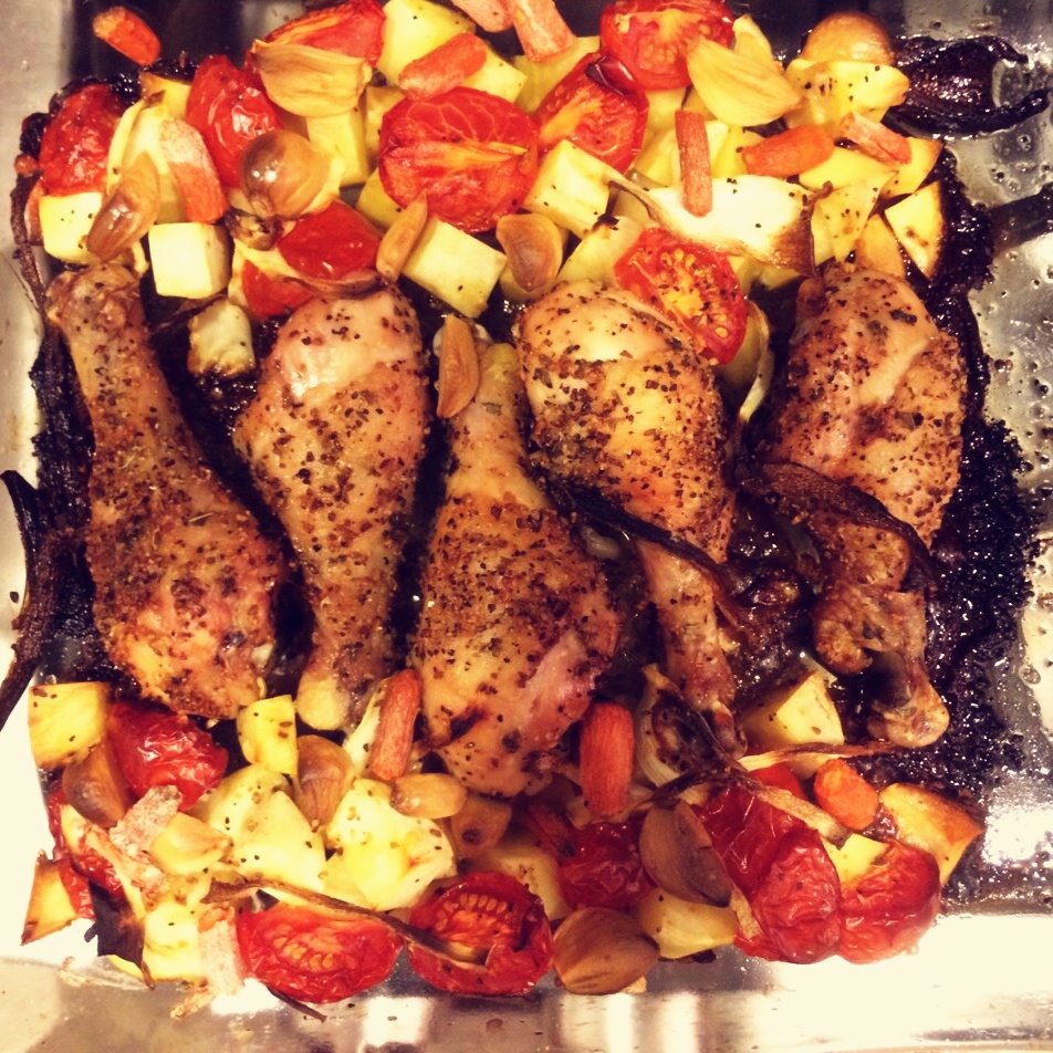 【法式烤鸡腿】