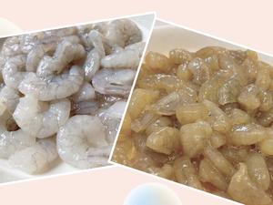 一款非常鲜美的馄饨饺子馅：菌菇三鲜虾仁馅的做法 步骤1