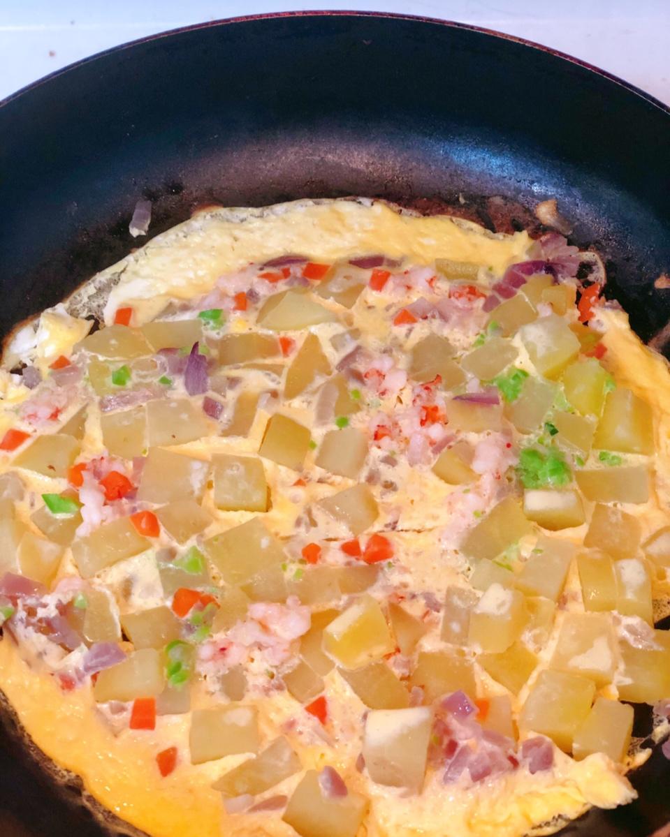 土豆虾饼 宝宝辅食食谱