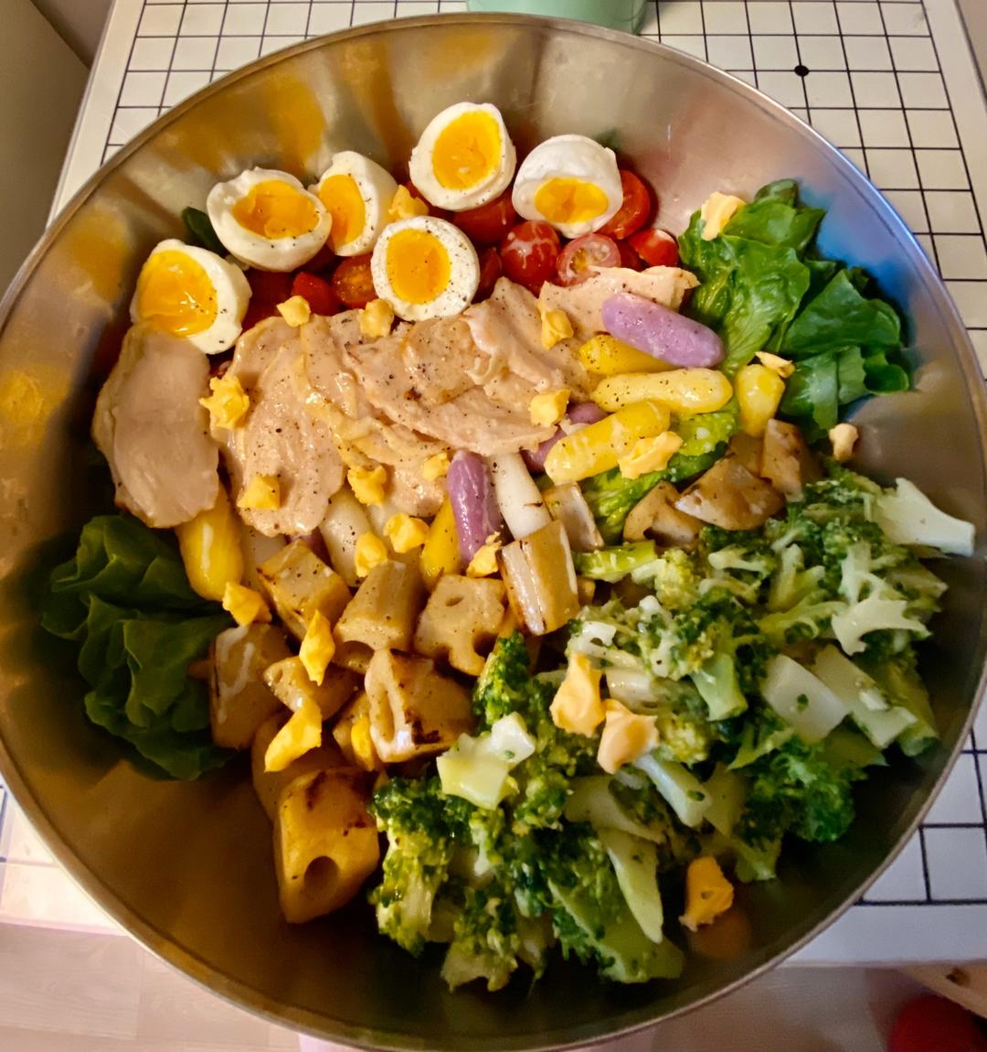 营养齐全的【Cobb Salad】