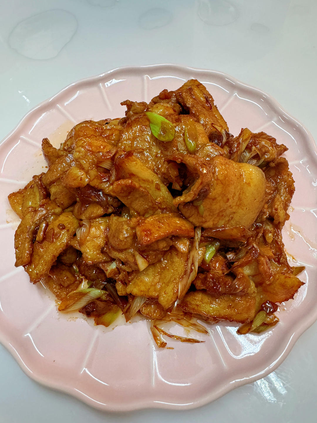 葱爆五花肉